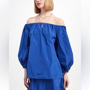 NWT MaxMara Studio Off The Shoulder Top Size Medium